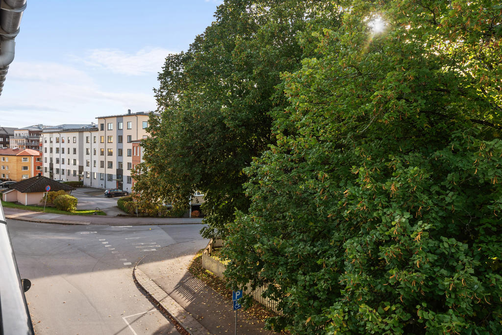 Utsikt från balkongen