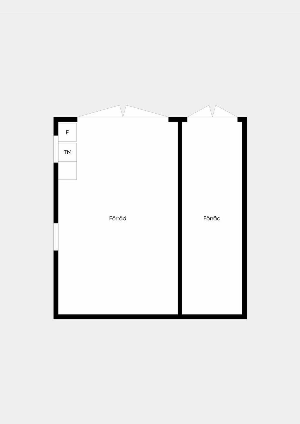 Garage samt förråd