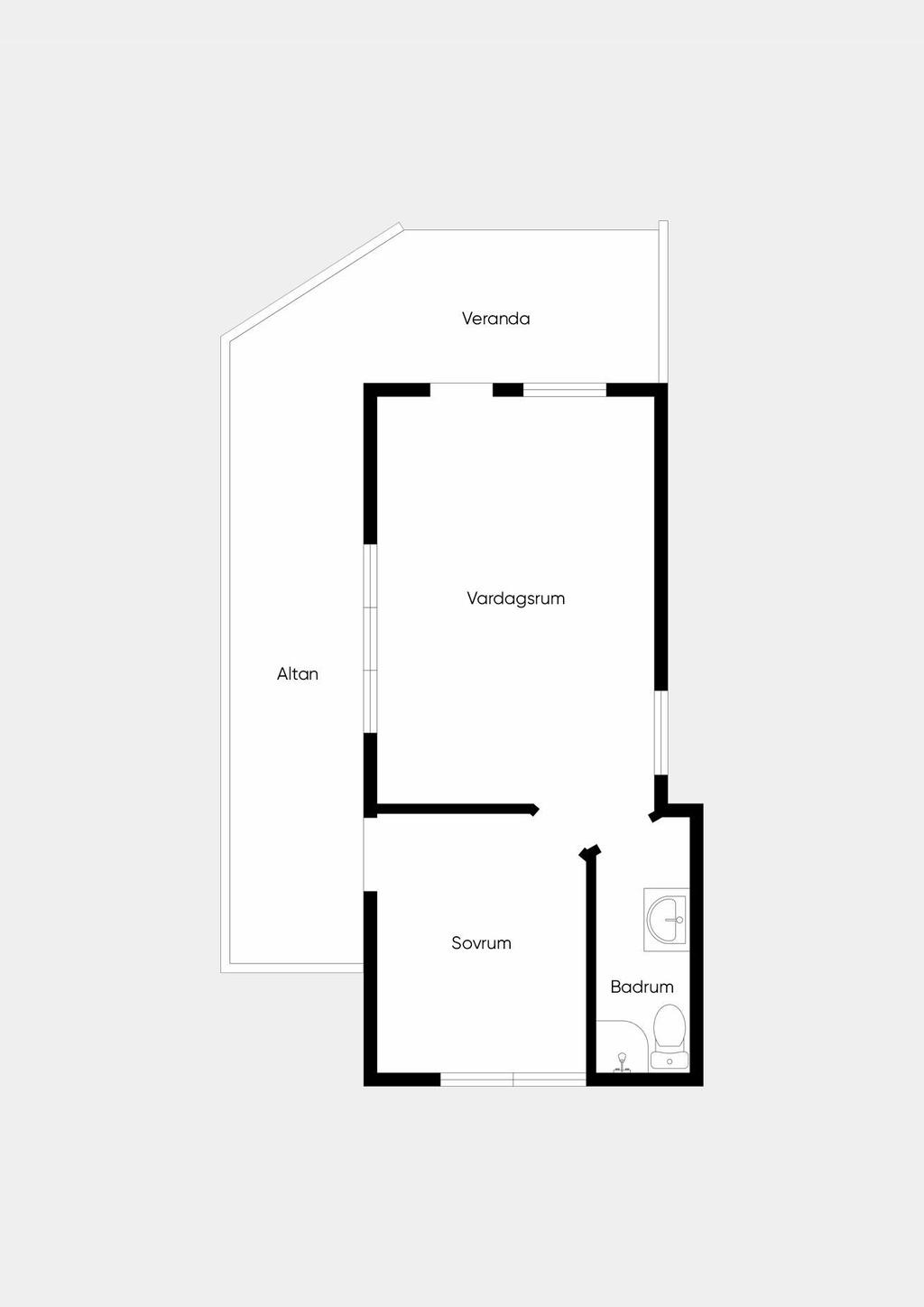 Planskiss hus 3