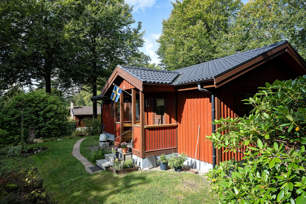 Trevlig farstukvist på framsidan