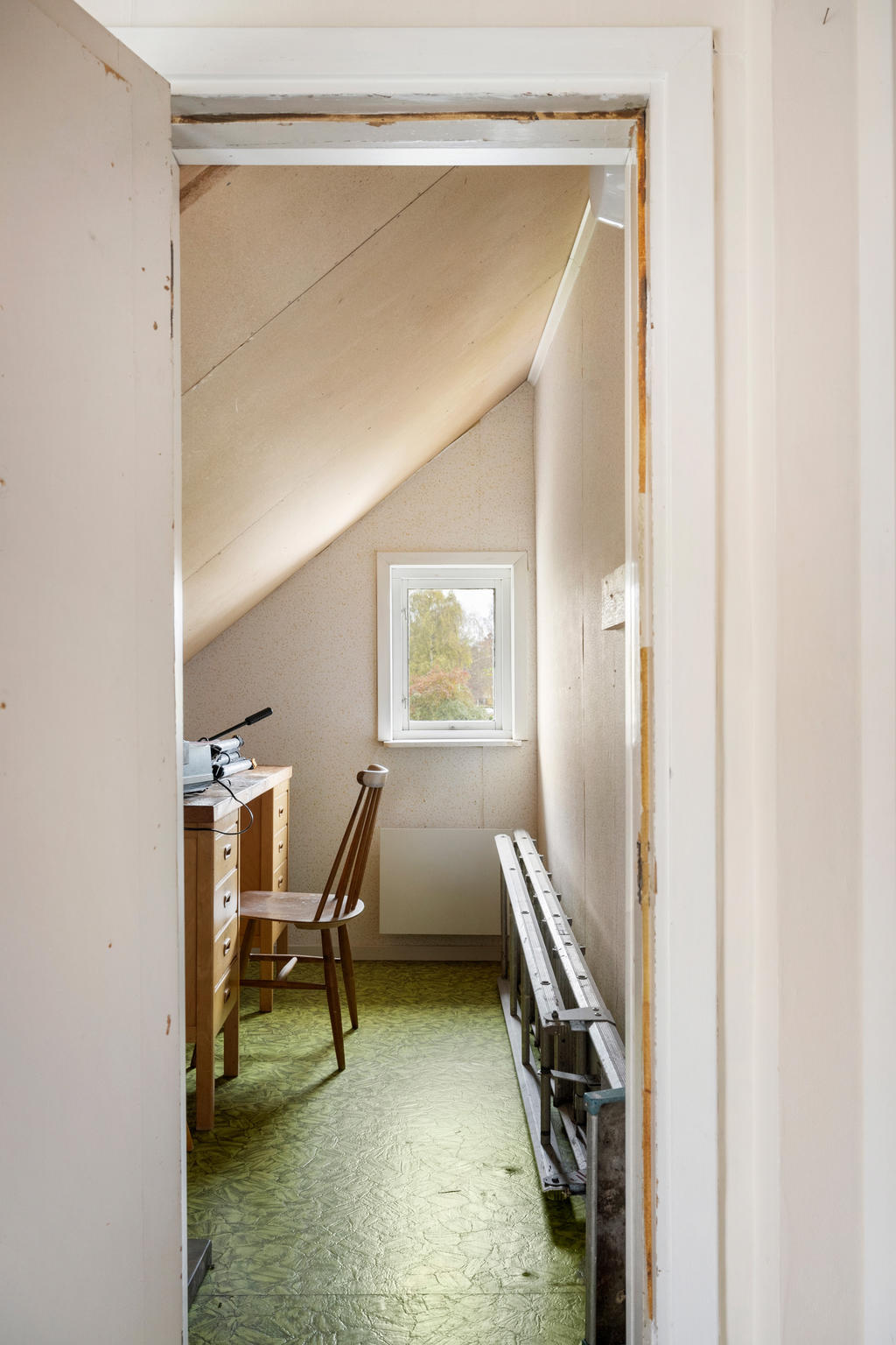 Lilla kontoret på övre plan.