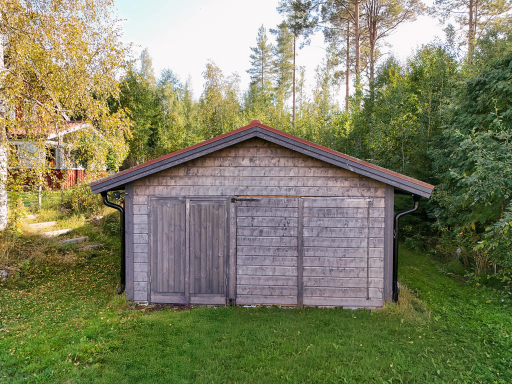 Fristående garage på platta, byggt 2016