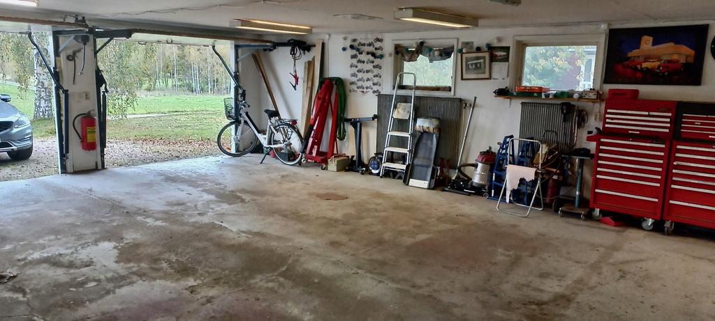 Varmbonat dubbelgarage