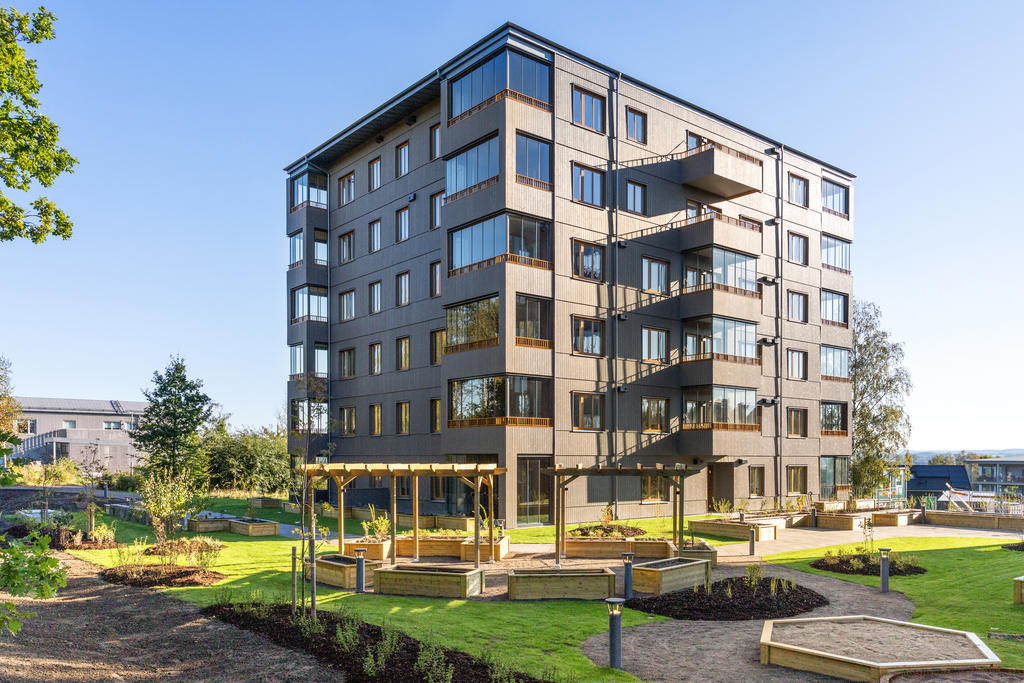 Mysig och privat innergård