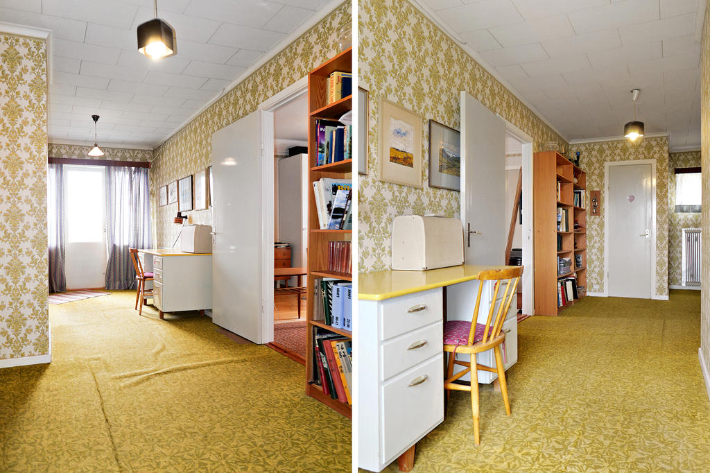 Hall övre plan