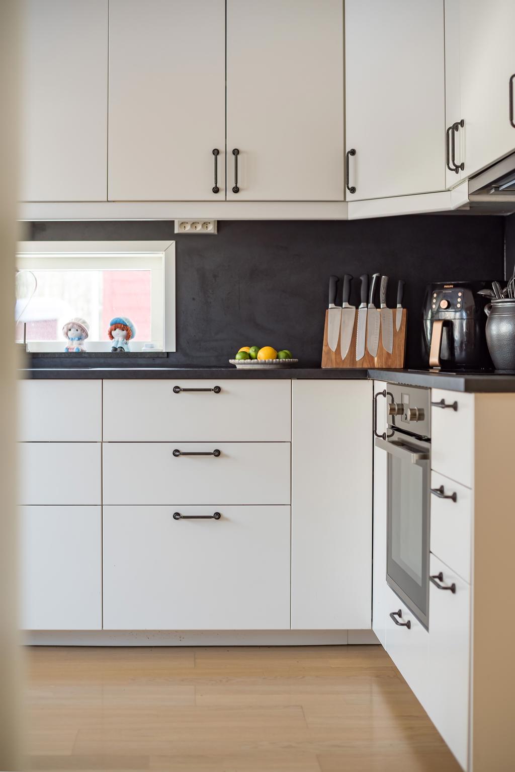 Stilrent i svart och vitt