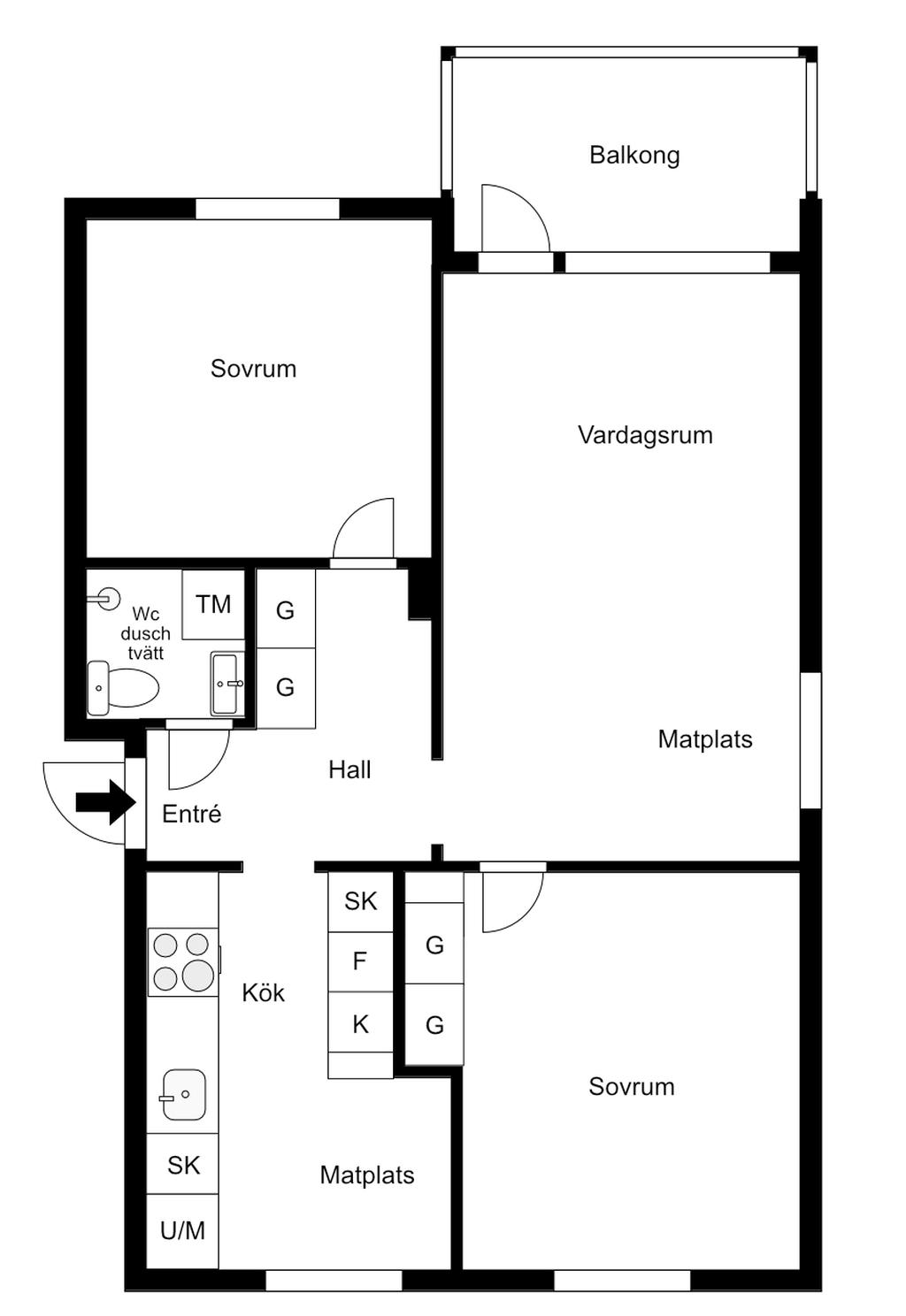 Planlösning