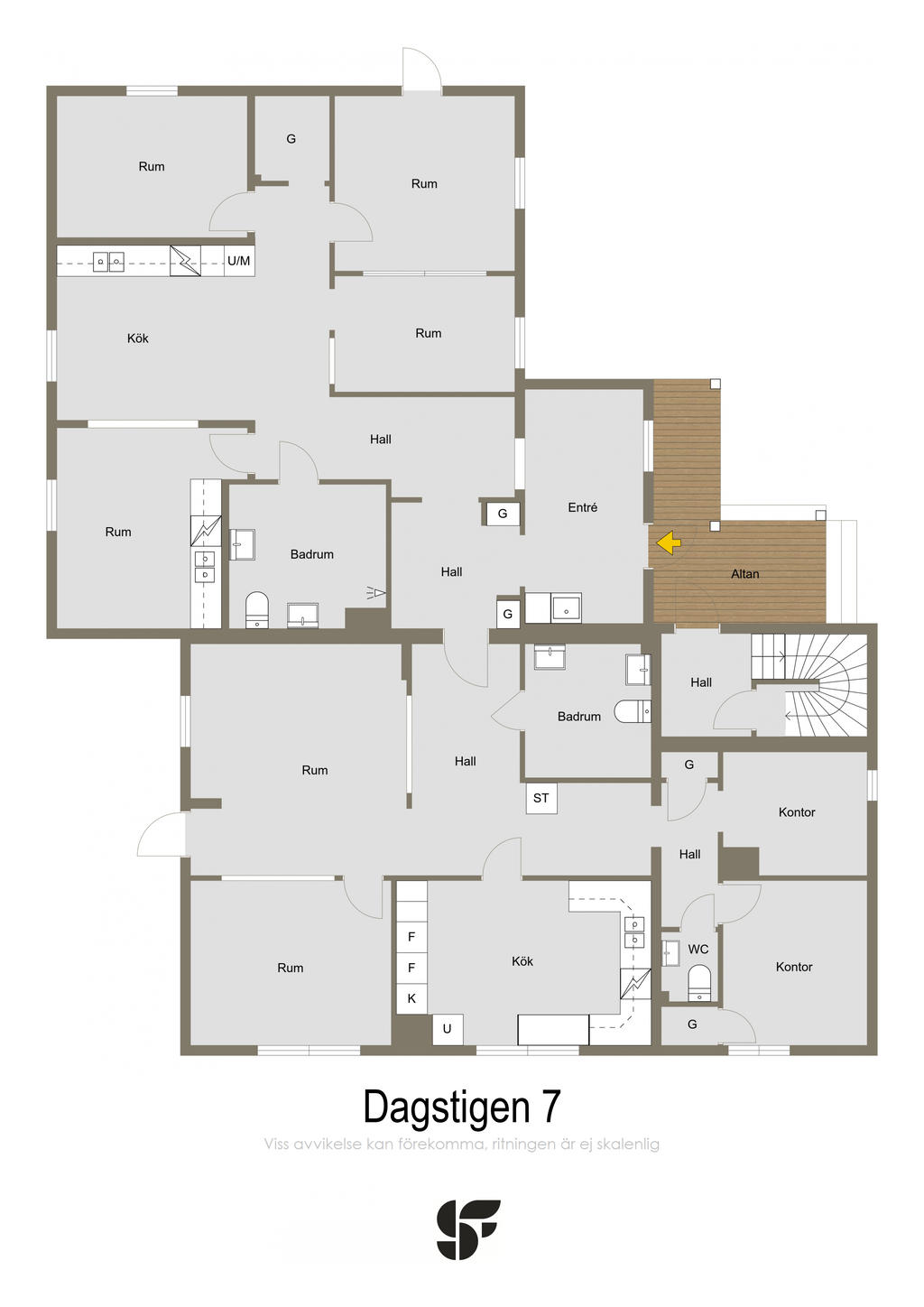 Byggnaden s nedervåning