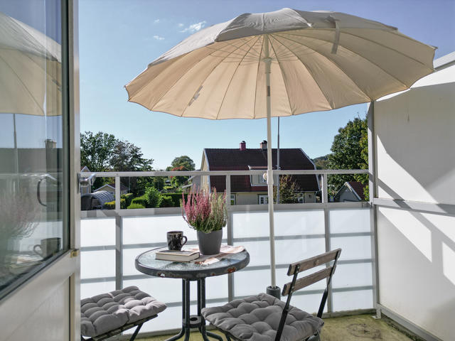 Etagelägenhet med Gavelläge