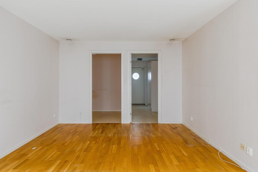 Vardagsrum med sovalkov