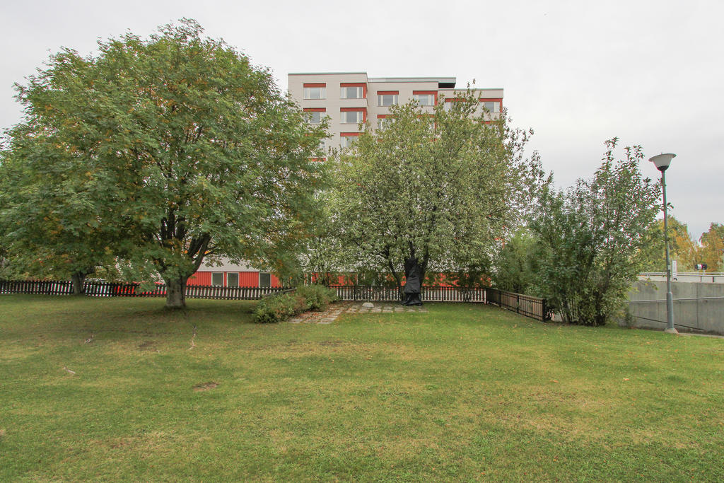 Innergård utanför balkong