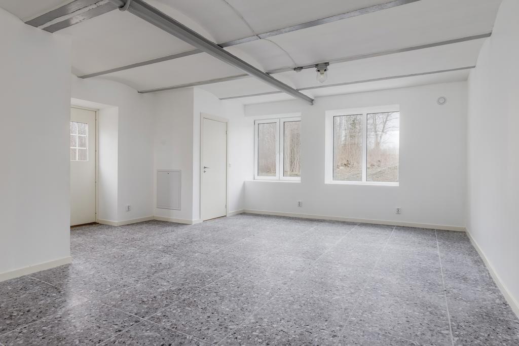 Allrum mot teknik-rum.