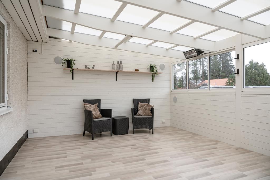 Inglasad veranda