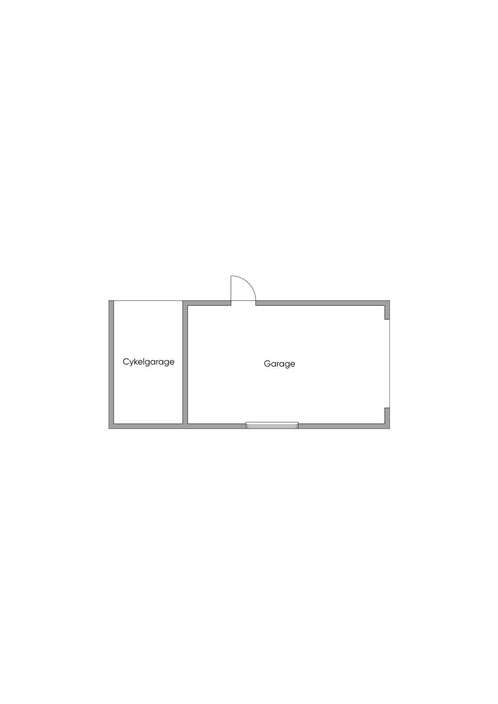 Planritning garage
