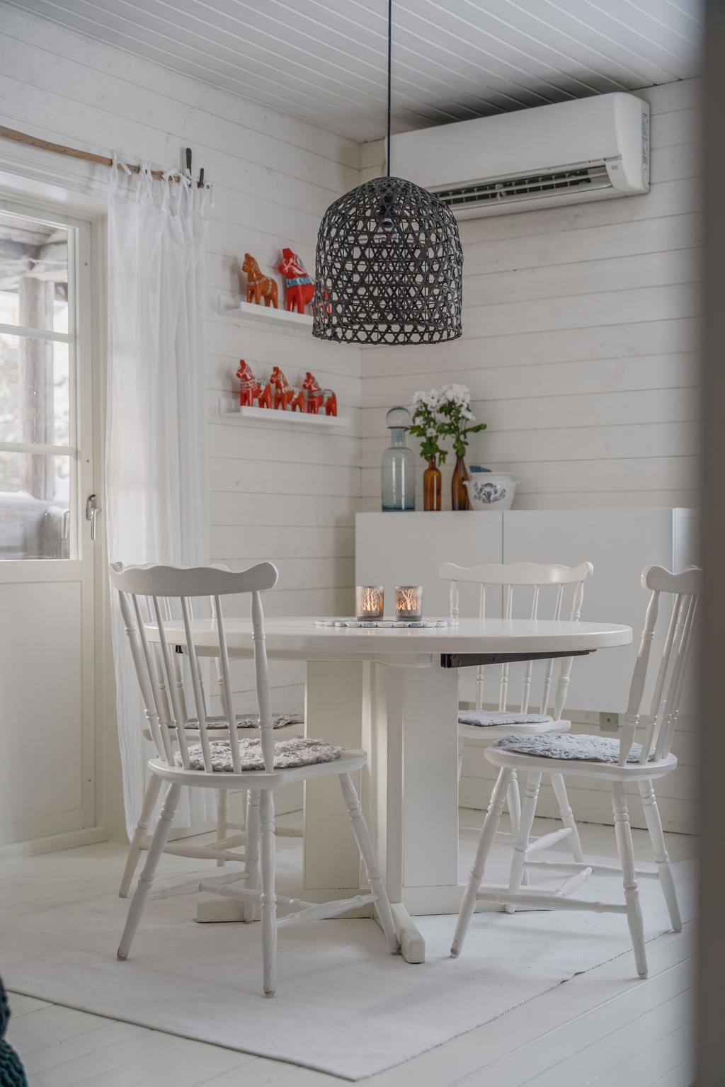 Detaljbild av matplats.