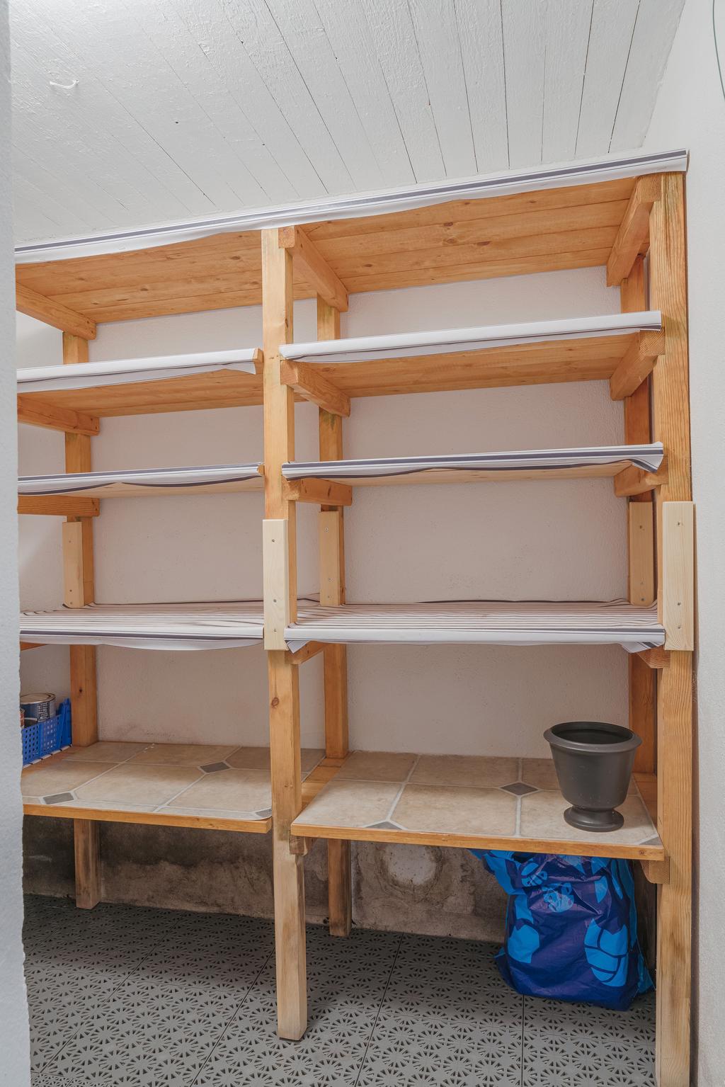 I källaren finns en matkällare!