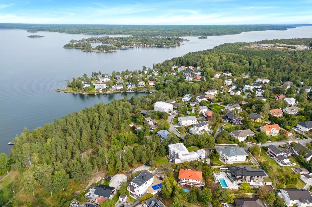 Uddvägen 28 A från ovan