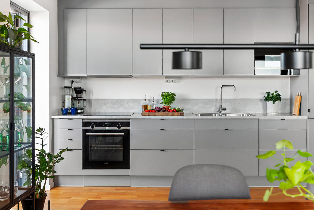 Trendig köksinredning från Marbodal.