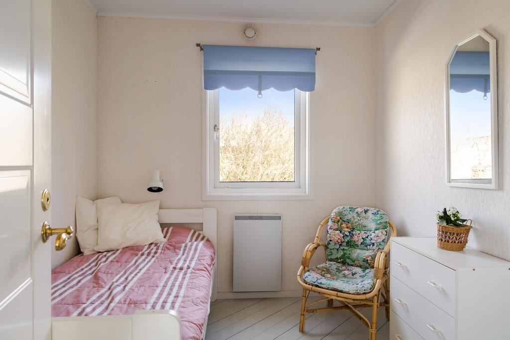 Ett av de mindre sovrummen