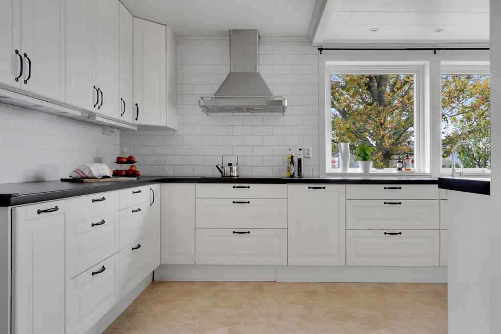 Mycket förvaringsmöjligheter