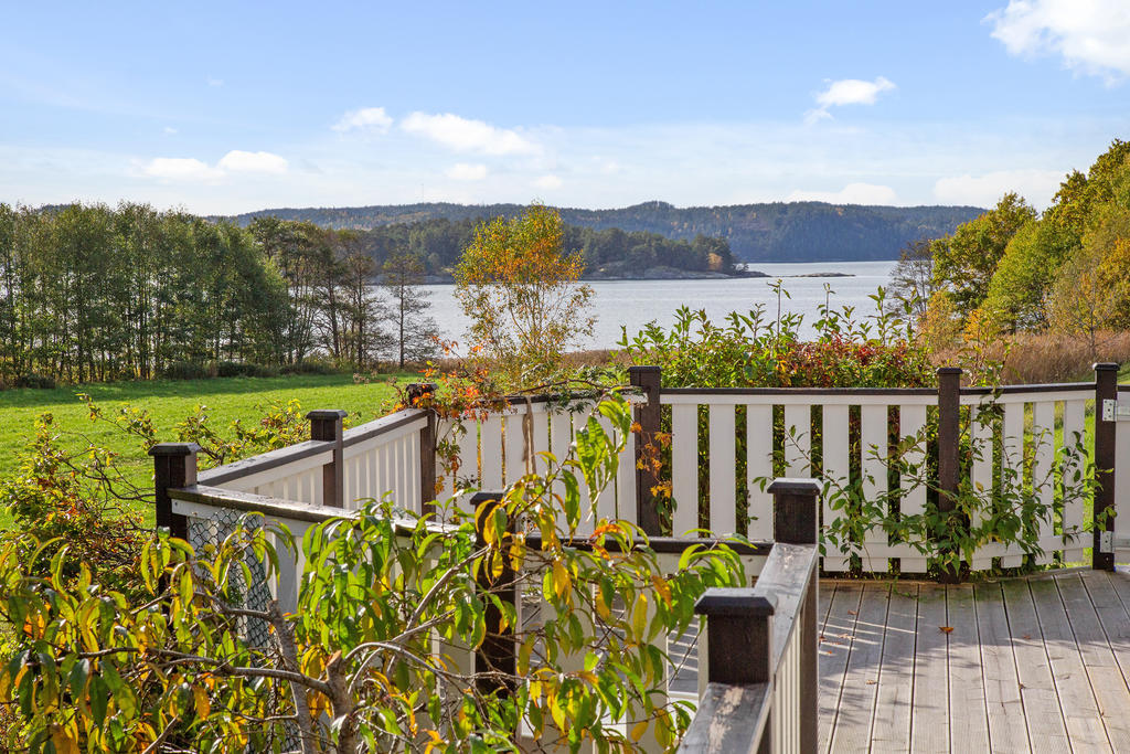 Altanens sydligaste del bjuder på en magisk utsikt