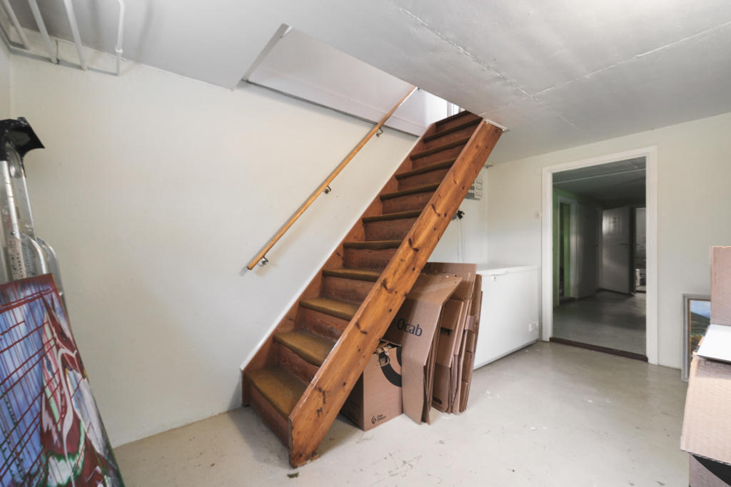 Trapp ner till källaren