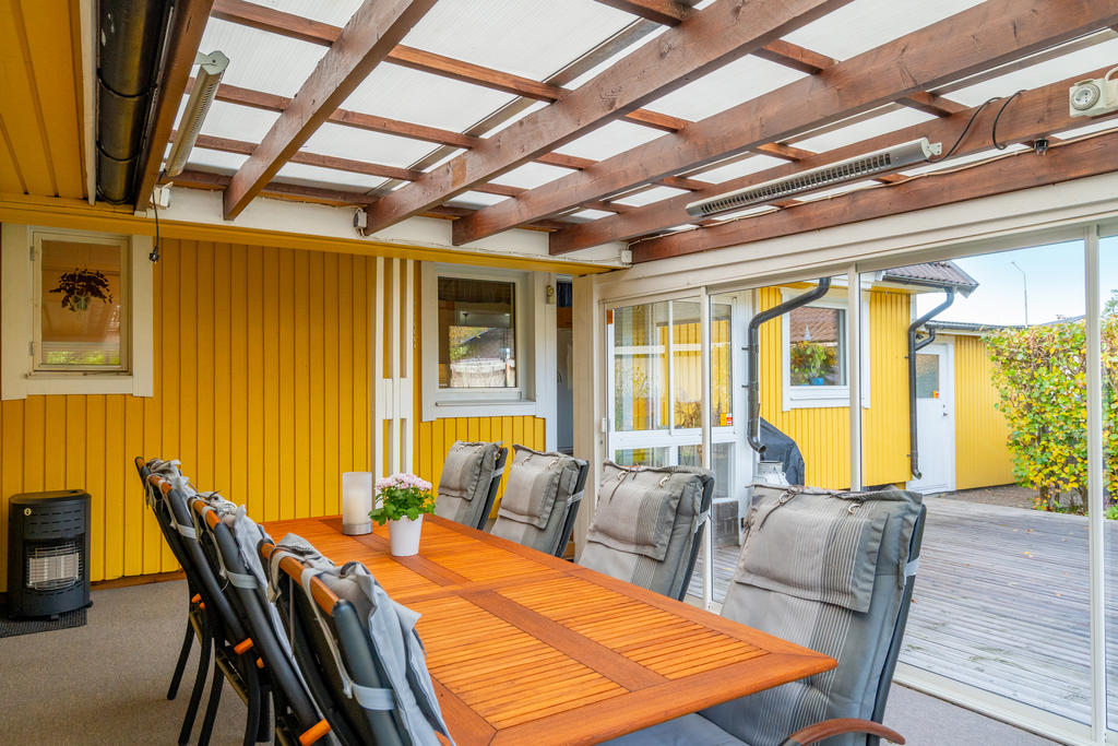 Gott om plats till vänner och familj