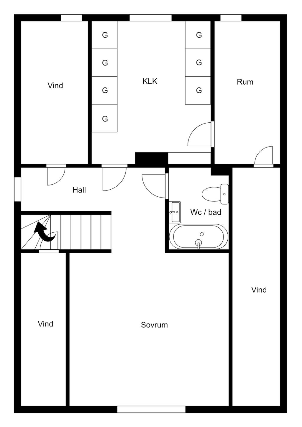 Övre plan