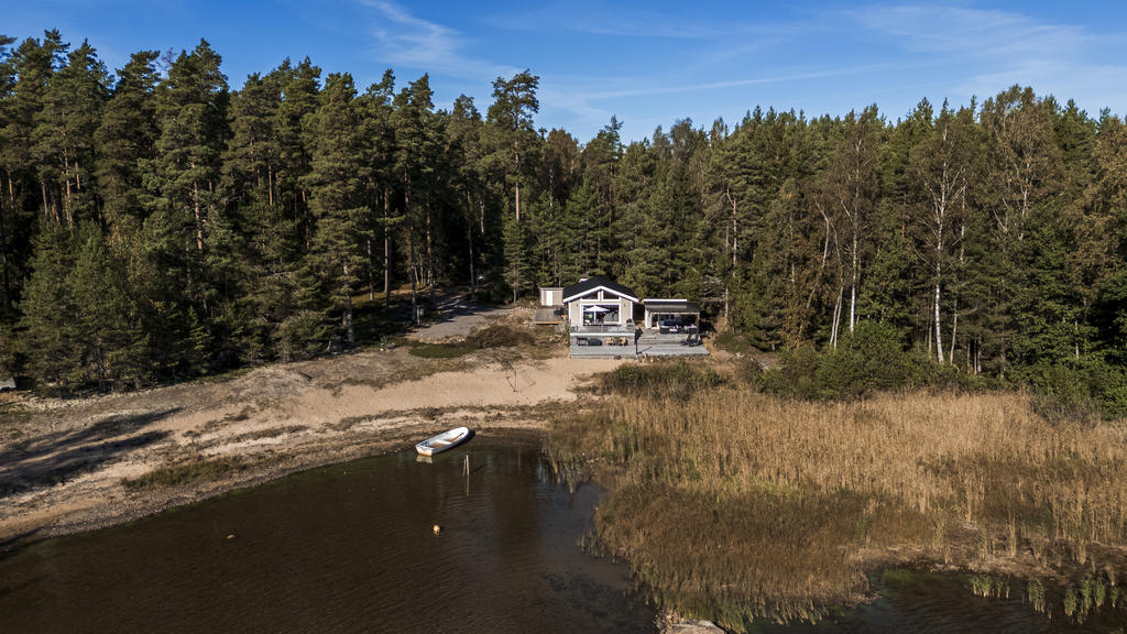 Svårslaget läge med egen strand