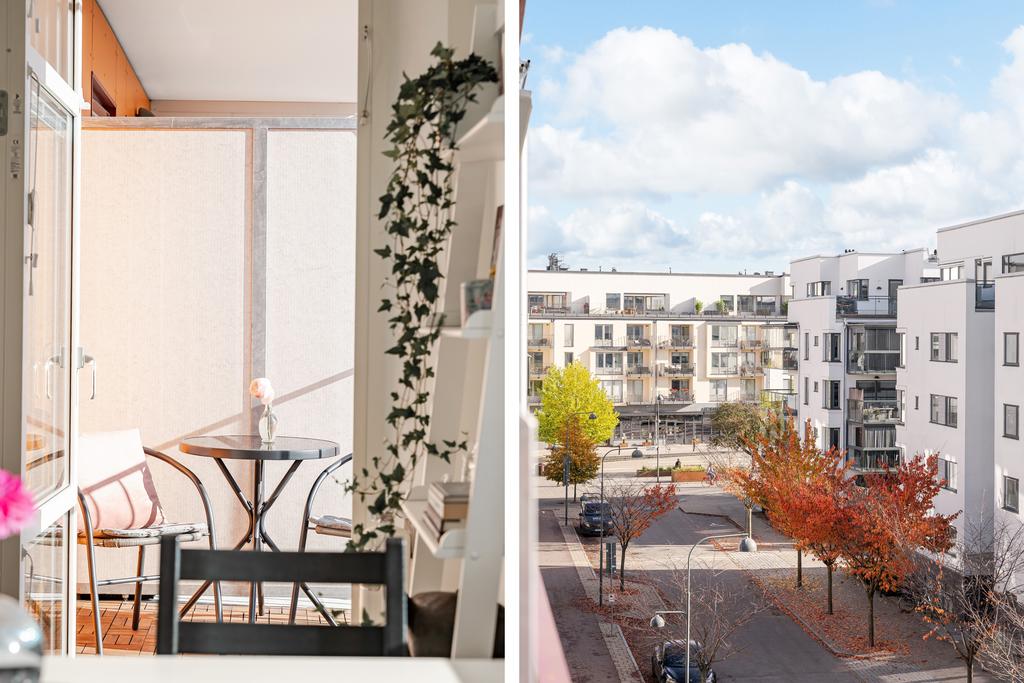 Trevlig utsikt mot torg