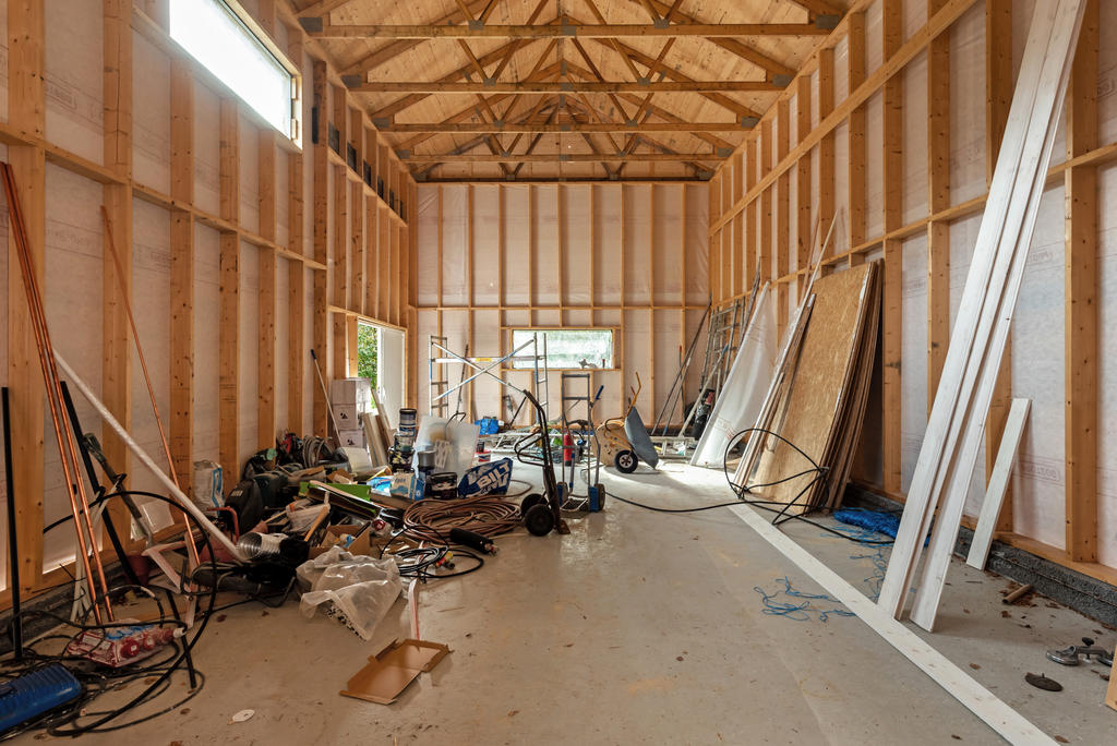 Garage/verkstad. 