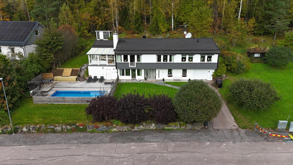 Stort hus med många sovurm.