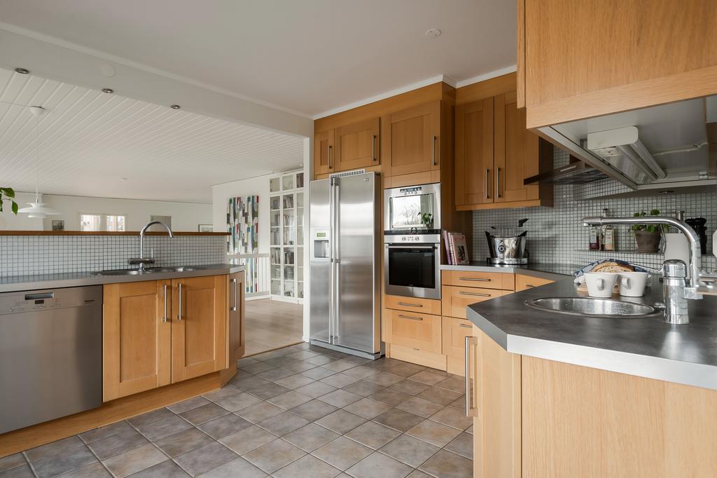 Köket mot vardagsrum