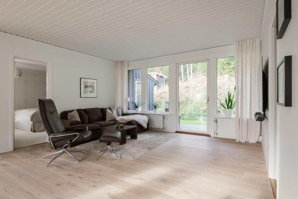 Utgång till baksidan