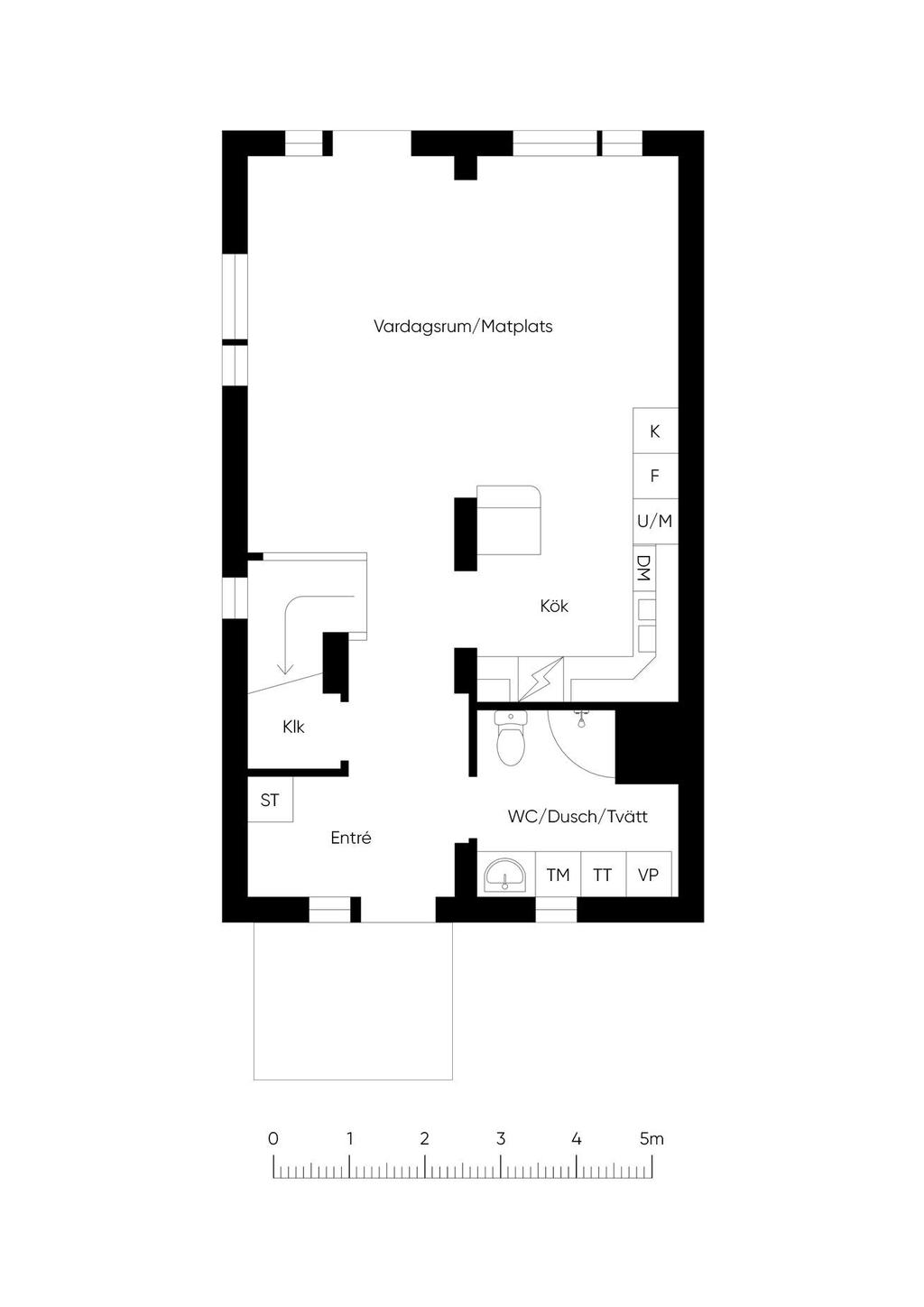 Planlösning entréplan