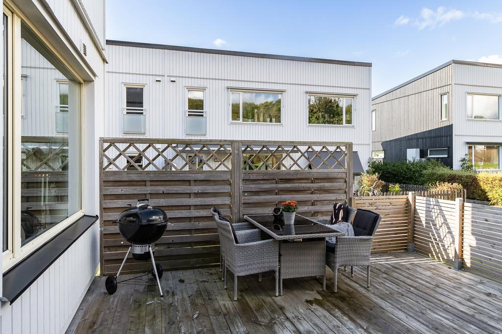 Även här finns det plats för umgänge och härliga sommarkvällar