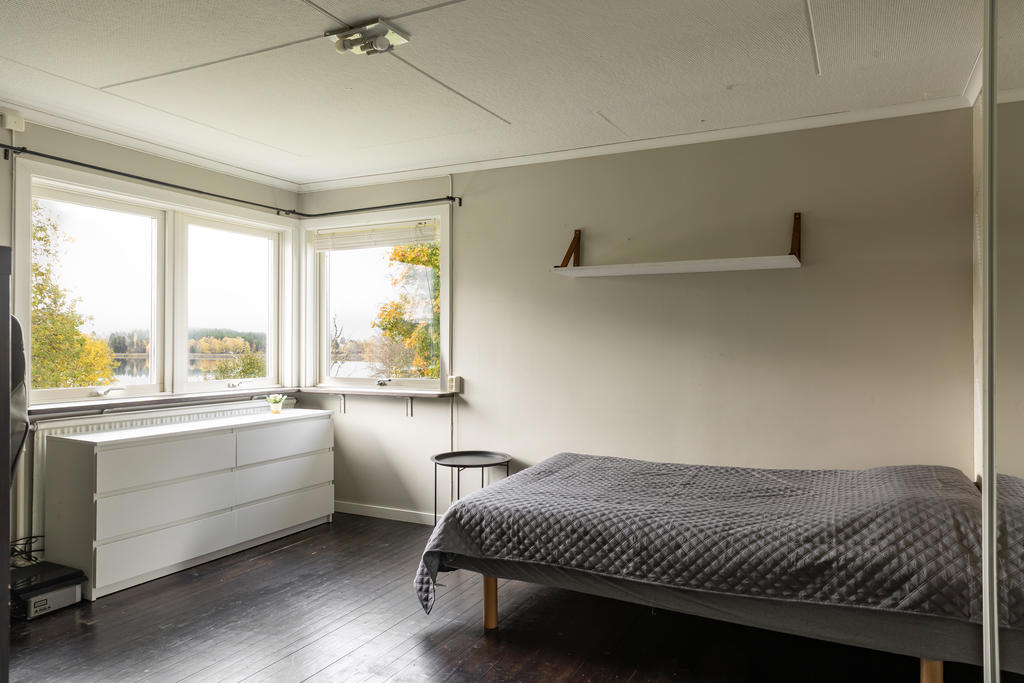Master bedroom med magisk utsikt