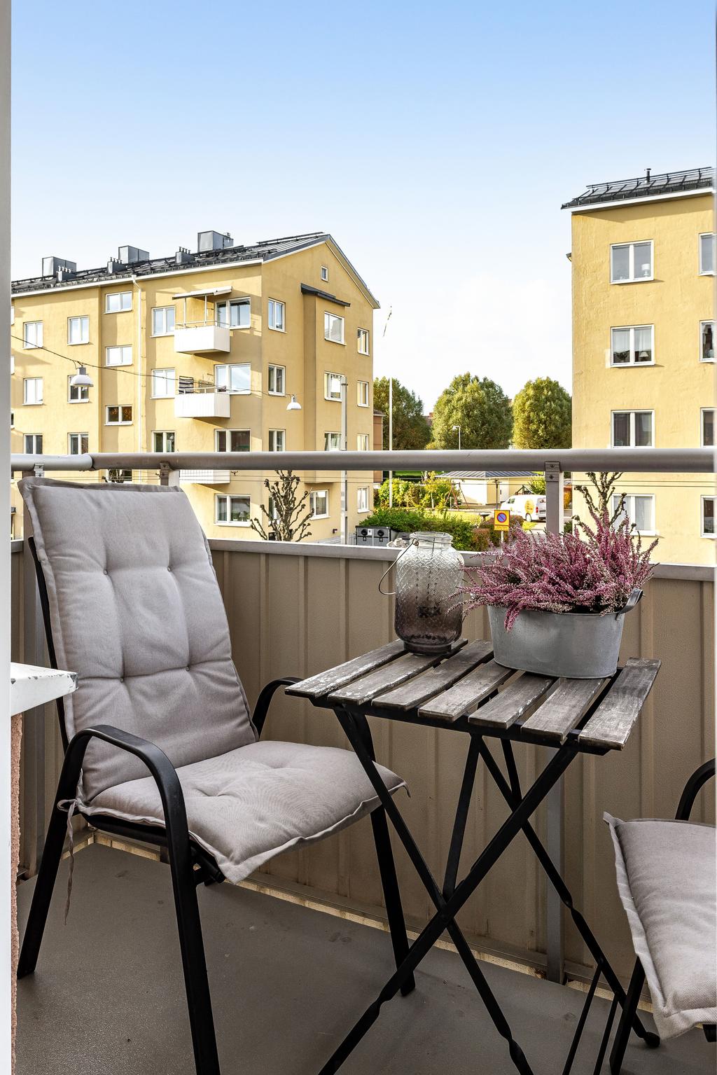 Balkong i sydvästläge