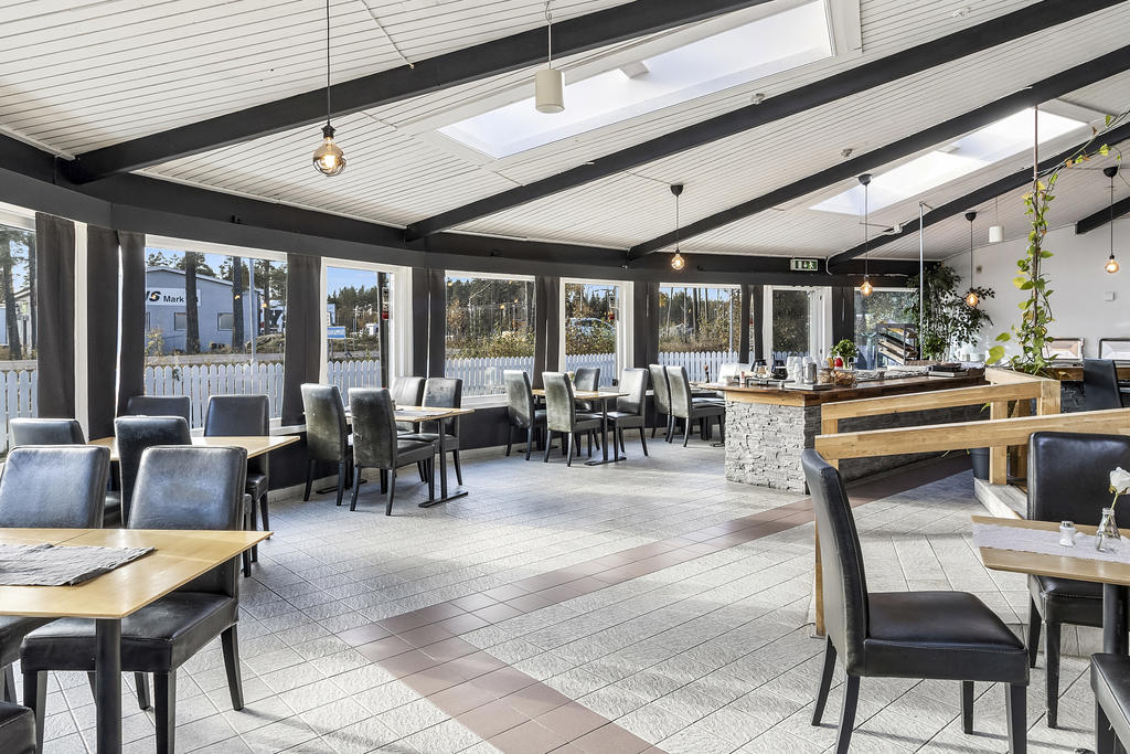 Stora fönsterpartier