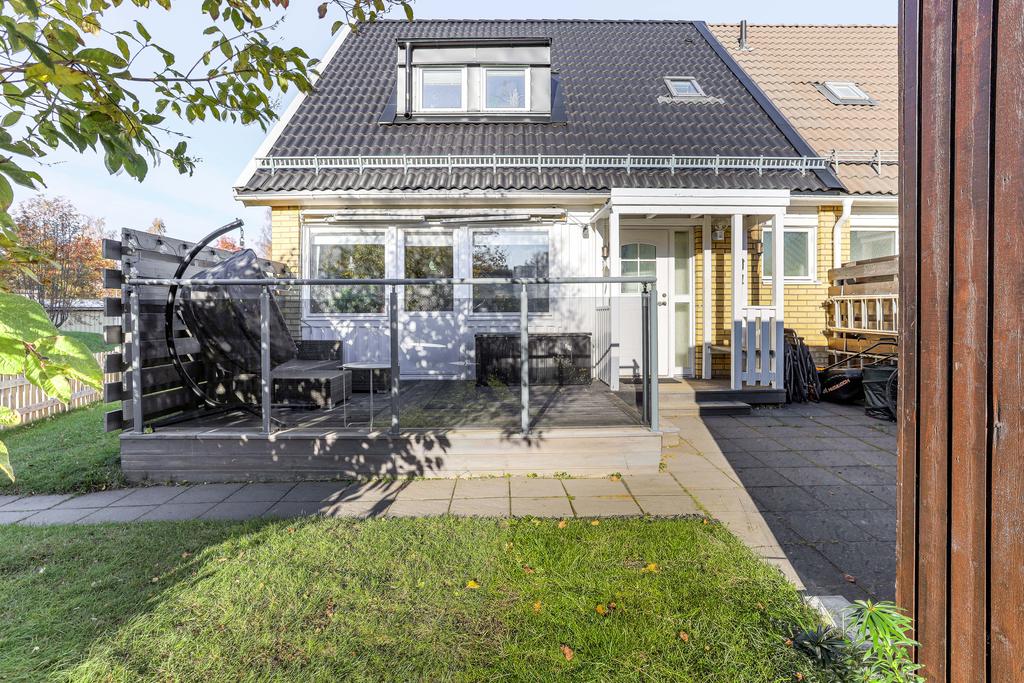 Entrésidan huset