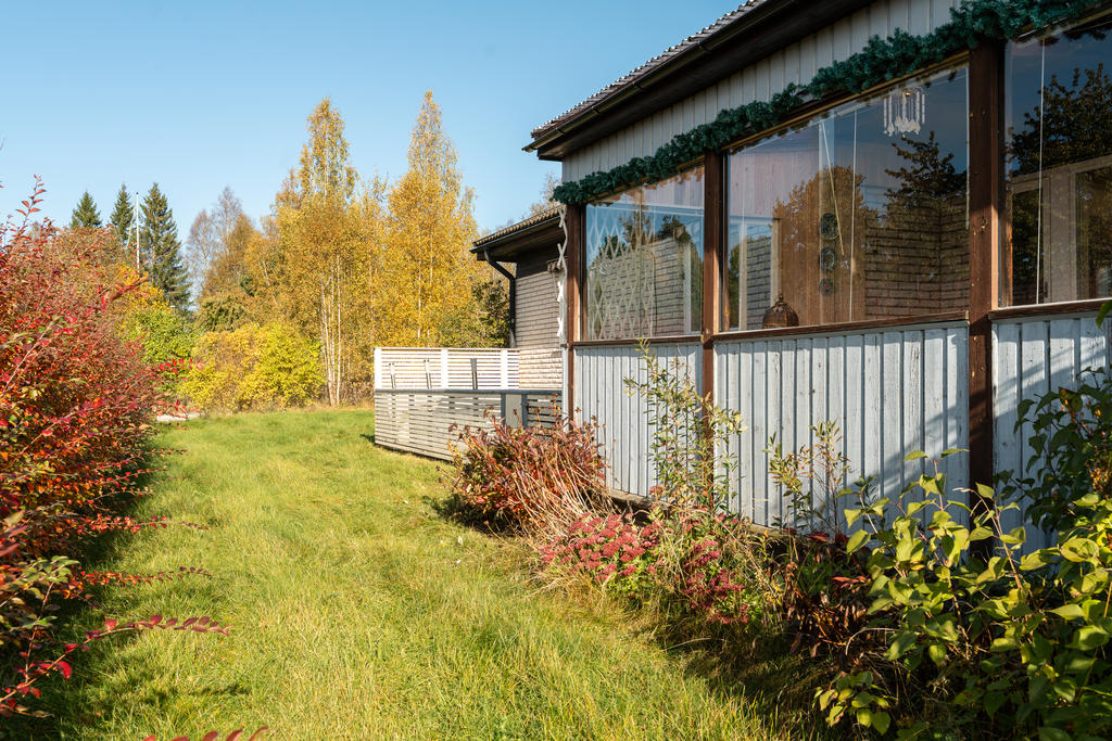 Baksida huset