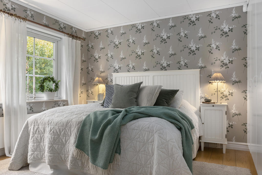 Sovrum 1 - Master bedroom avskilt från resterande sovrum 