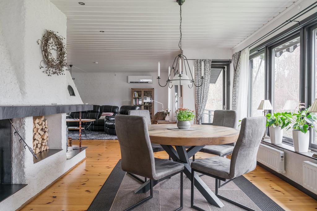 Matrum mot vardagsrum