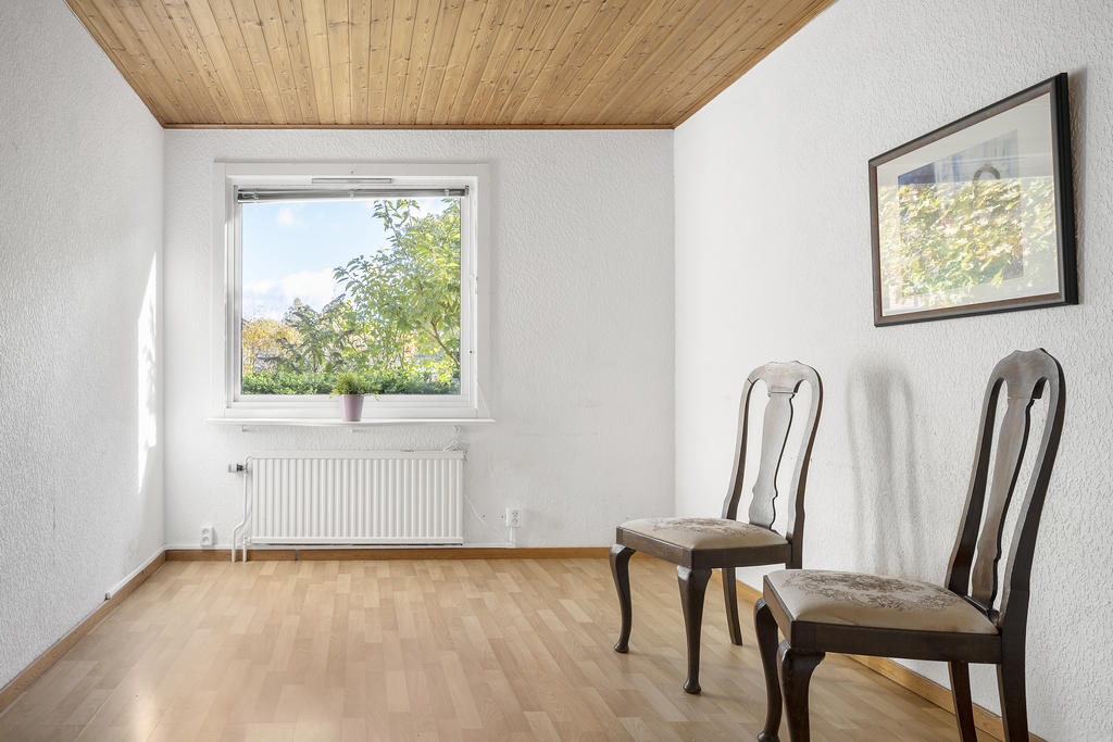 Sovrum på bottenplan