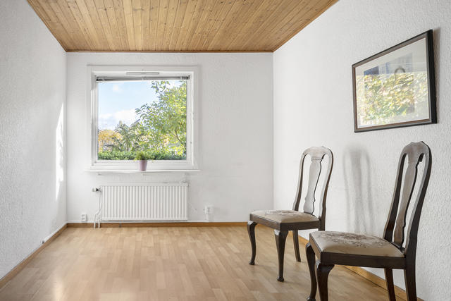 Sovrum på bottenplan