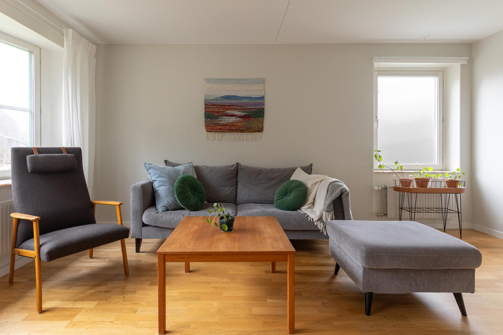 Plats för soffhörna