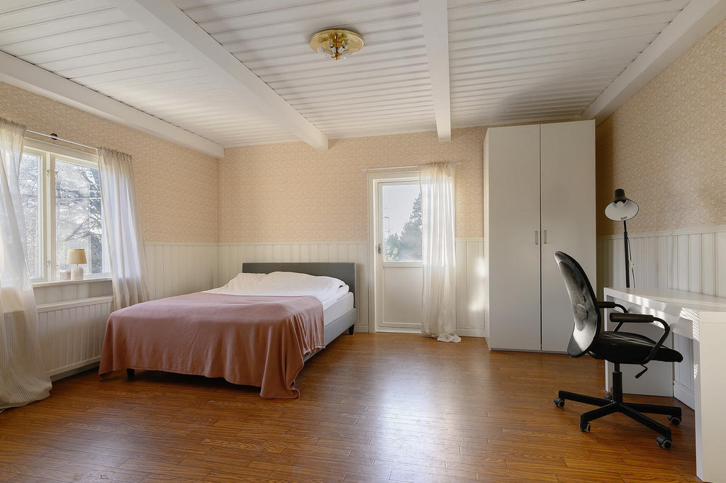Sovrum på övre plan