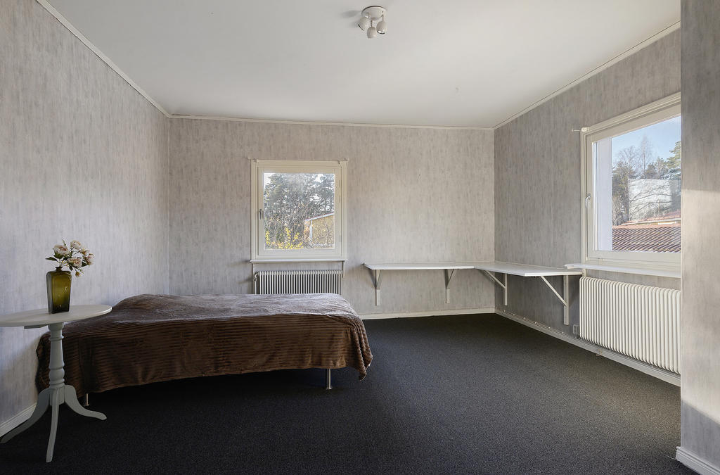 Sovrum på övre plan