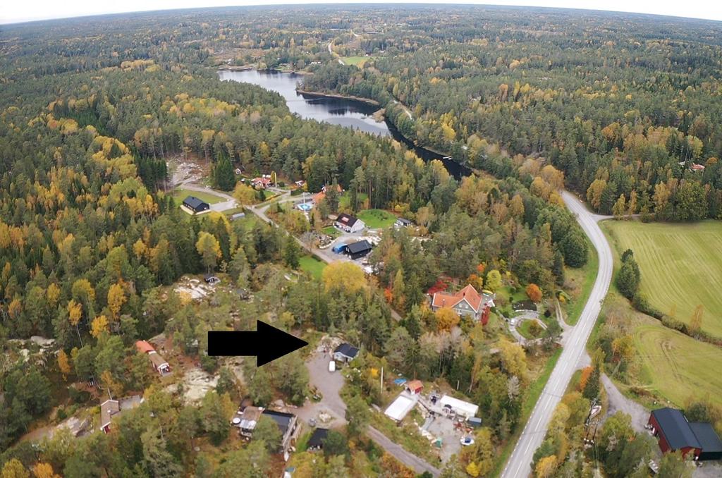 Tomt med högt läge