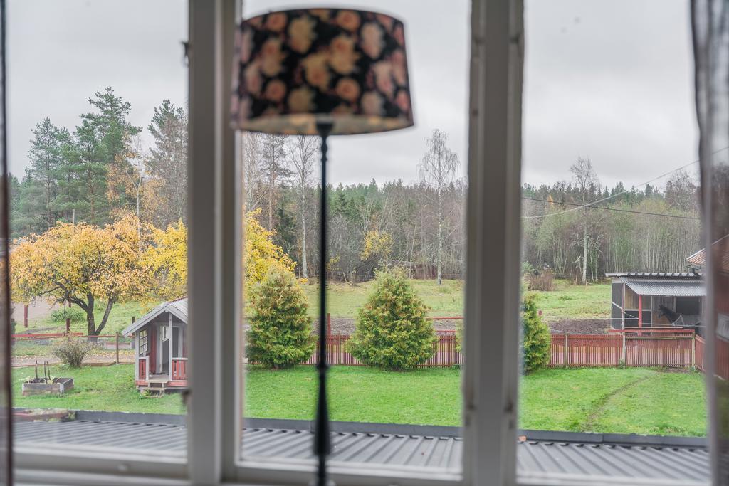 Utsikten ifrån övre hallen.